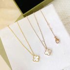 ¡®Imperial¡¯CLOVER MINI 9.5MM WHITE MOTHER-OF-PEARL NECKLACE