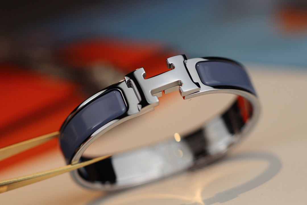 ¡®Imperial¡¯H BRACELET 12MM BLUE GRAY
