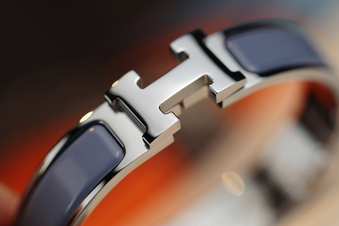 ¡®Imperial¡¯H BRACELET 12MM BLUE GRAY