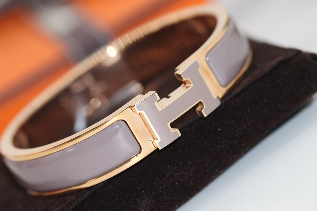 ¡®Imperial¡¯H BRACELET 12MM BROWN