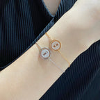 [Imperial Jewelrys]LUCKY MOVE DIAMOND PAVED BRACELET
