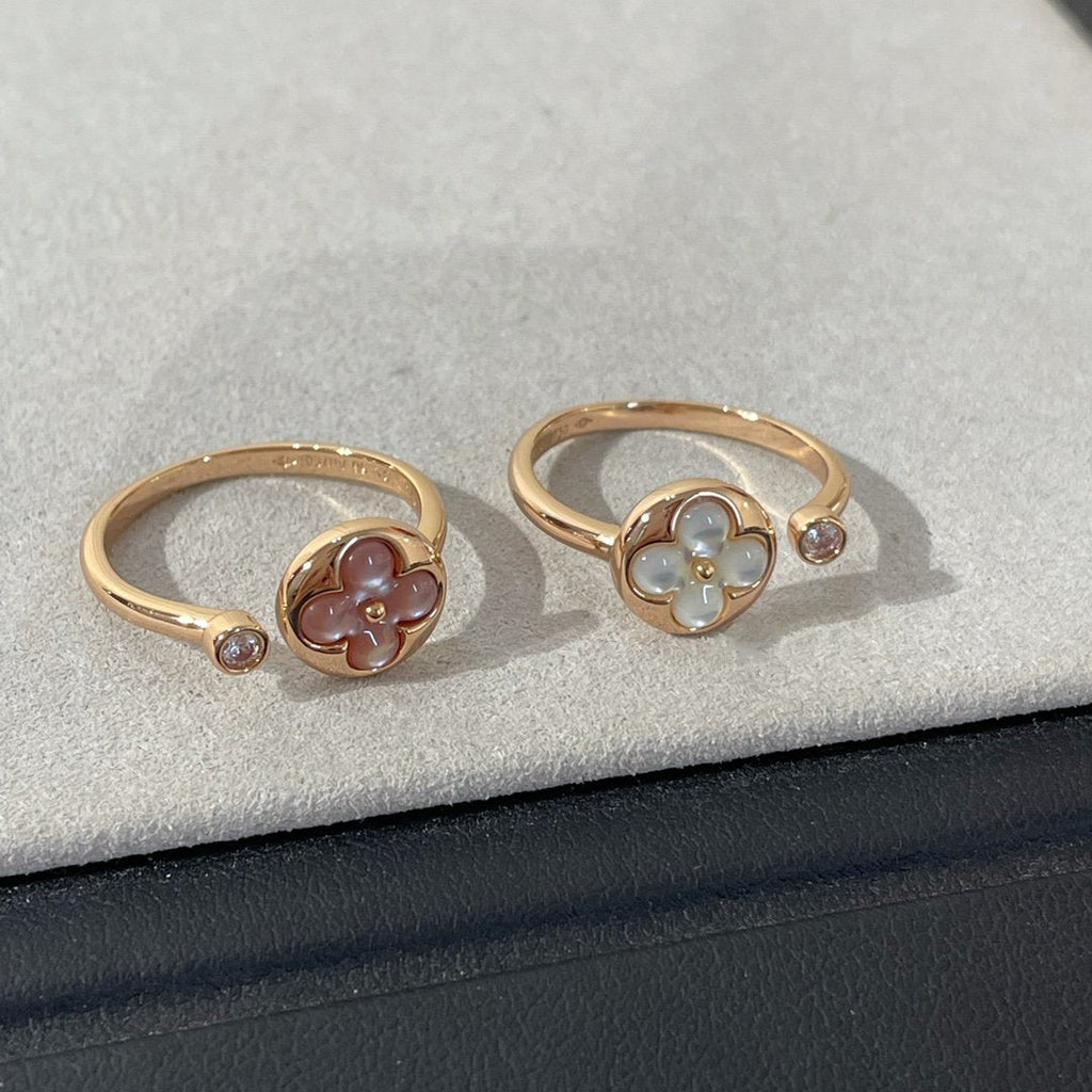 ¡®Imperial¡¯SUN 1 DIAMOND PINK MOP RING