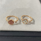 ¡®Imperial¡¯SUN 1 DIAMOND PINK MOP RING