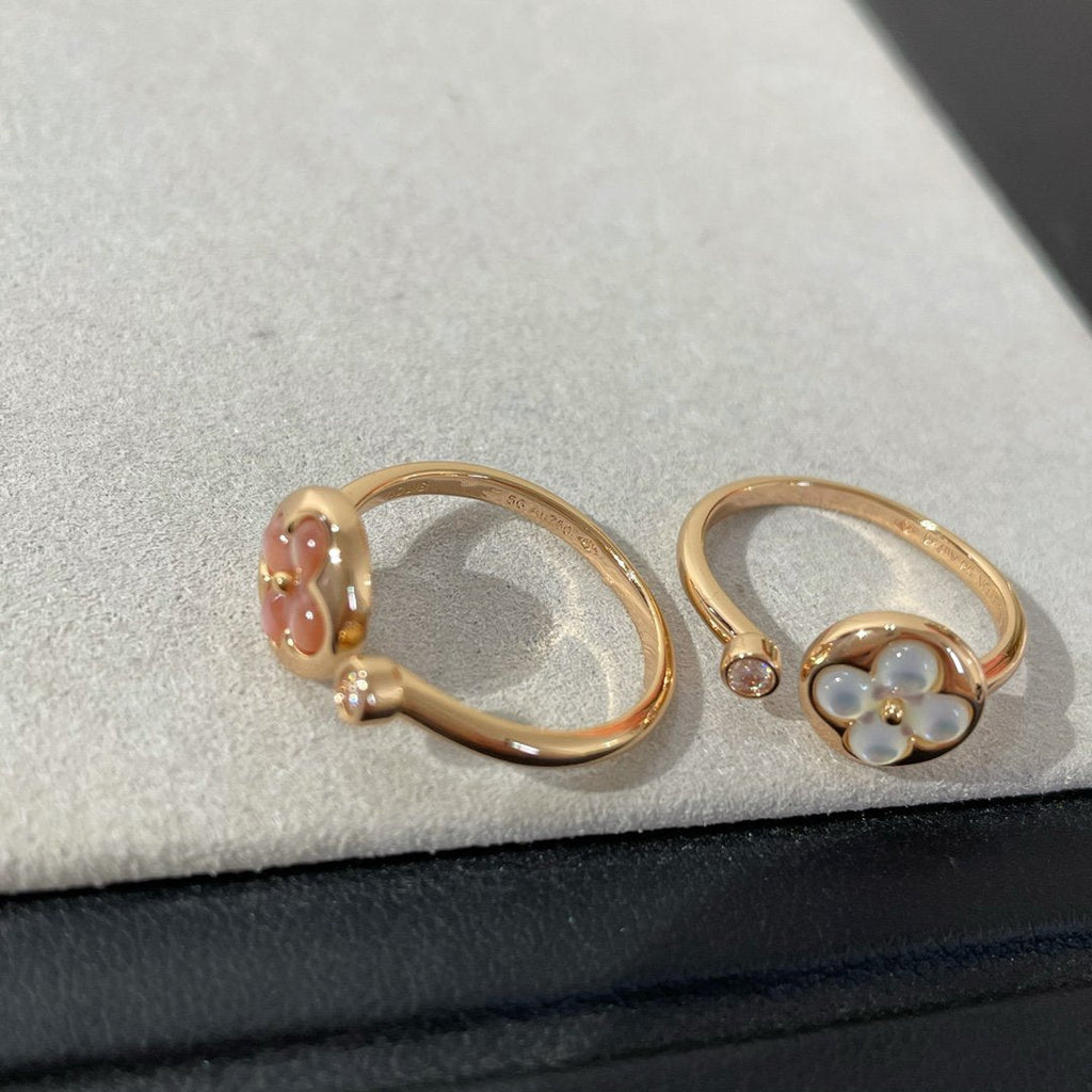 ¡®Imperial¡¯SUN 1 DIAMOND PINK MOP RING