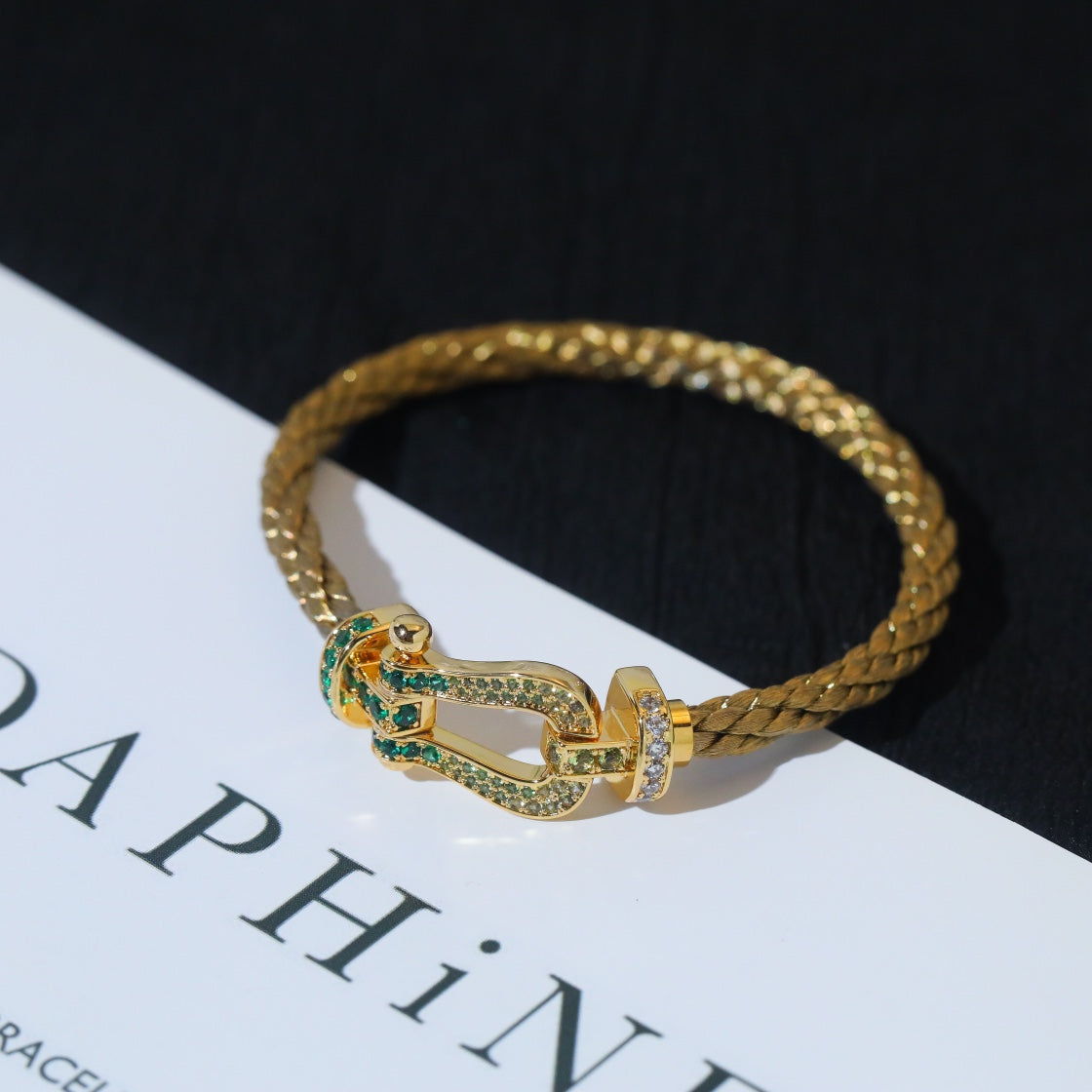 ¡®Imperial¡¯FORCE 10 GOLD GREEN DIAMOND PAVED