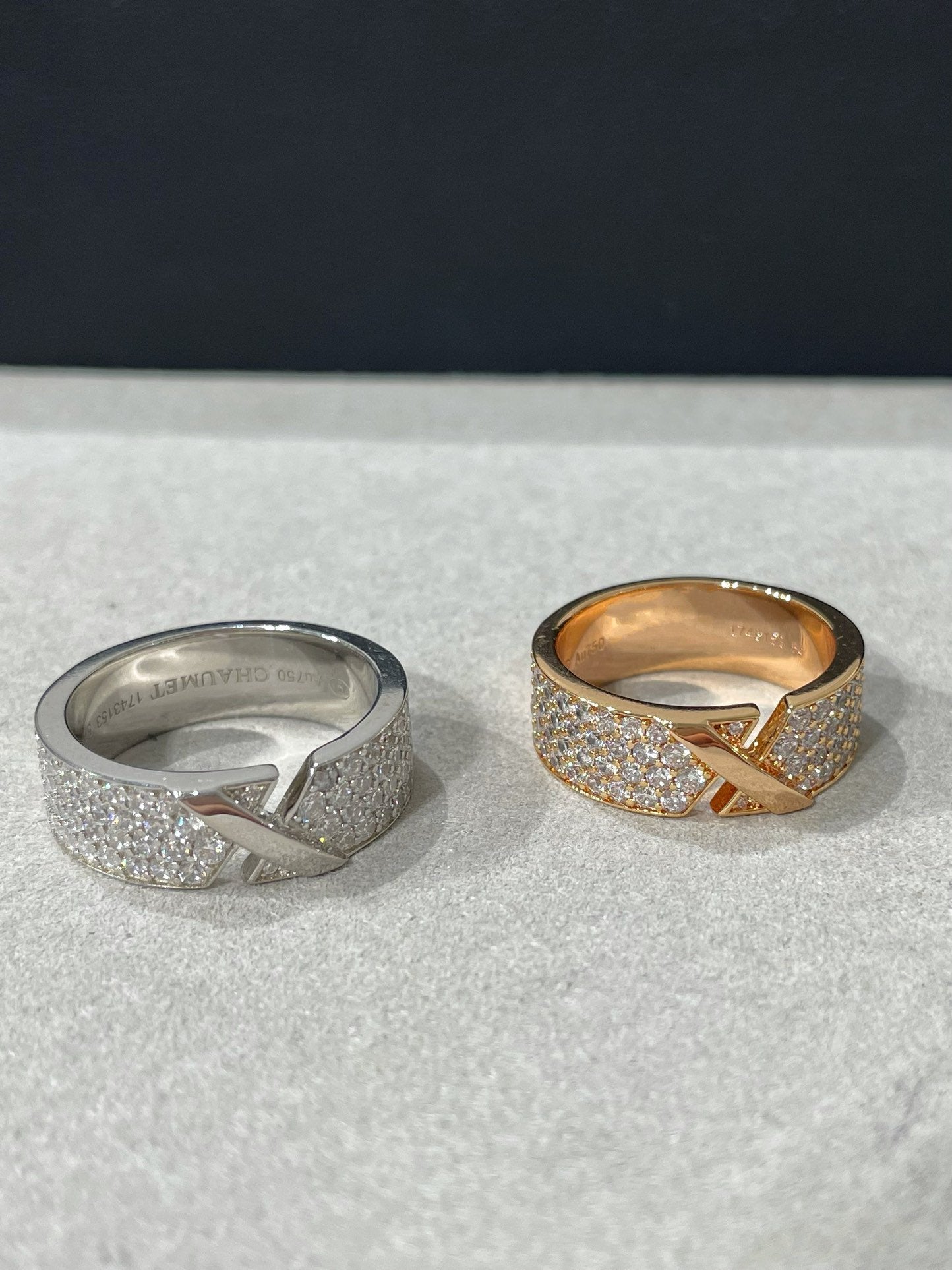 ¡®Imperial¡¯LIENS EVIDENCE  DIAMOND PAVED RING