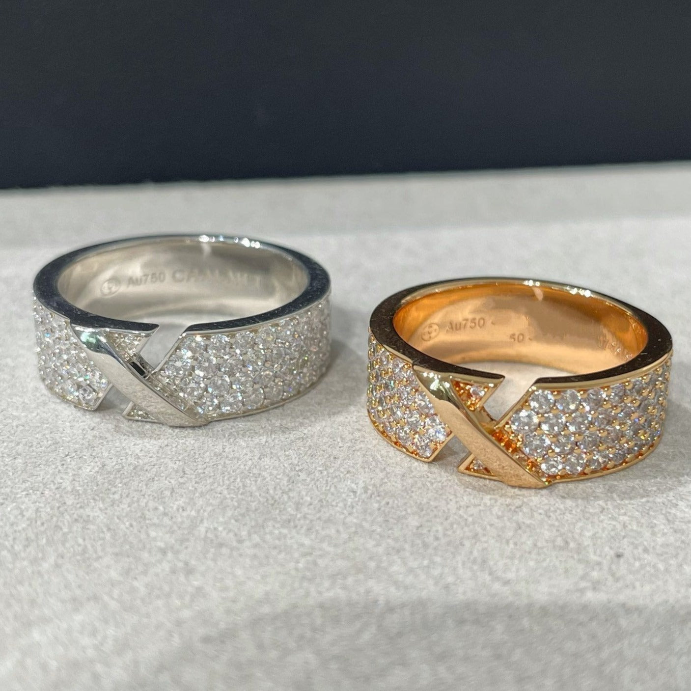 ¡®Imperial¡¯LIENS EVIDENCE  DIAMOND PAVED RING