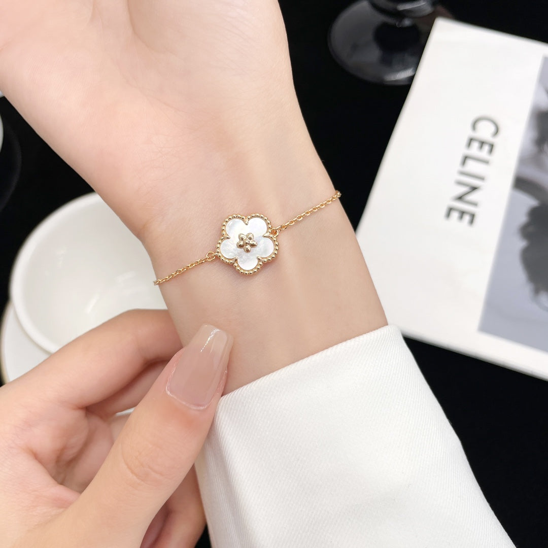 ¡®Imperial¡¯LUCKY SPRING ROSE GOLD MOP BRACELET