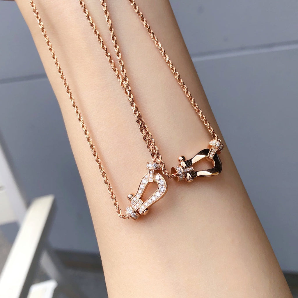 ¡®Imperial¡¯FORCE 10 PINK GOLD DIAMOND NECKLACE