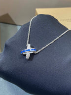 ¡®Imperial¡¯LIENS DIAMOND SILVER NECKLACE