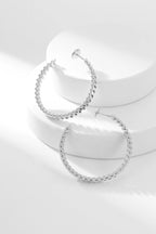 ¡®Imperial¡¯CLASH HOOP EARRINGS