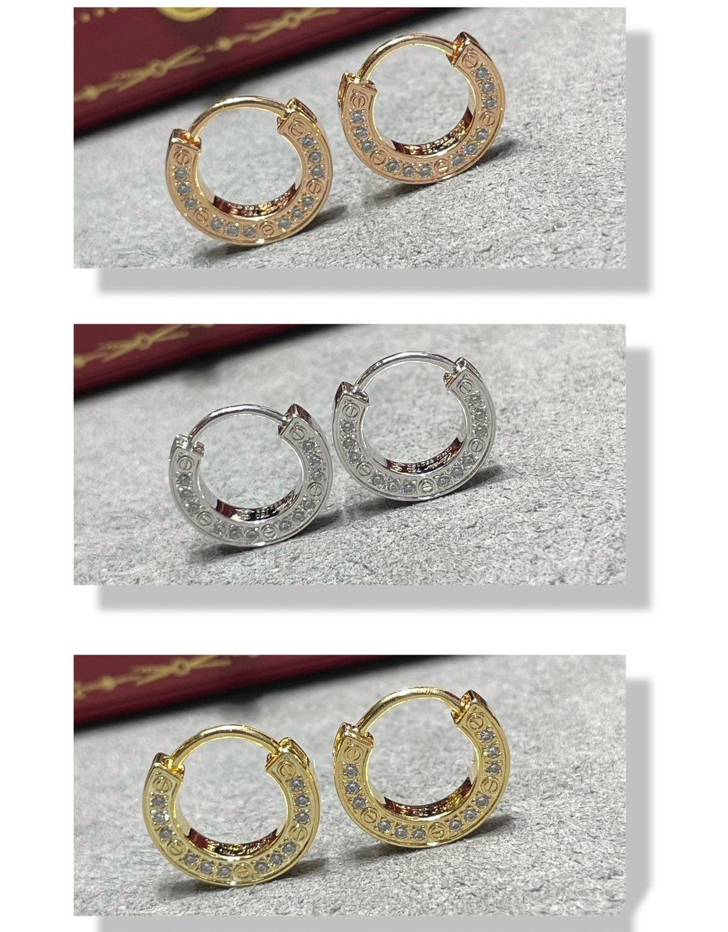 ¡®Imperial¡¯LOVE DIAMOND EARRINGS