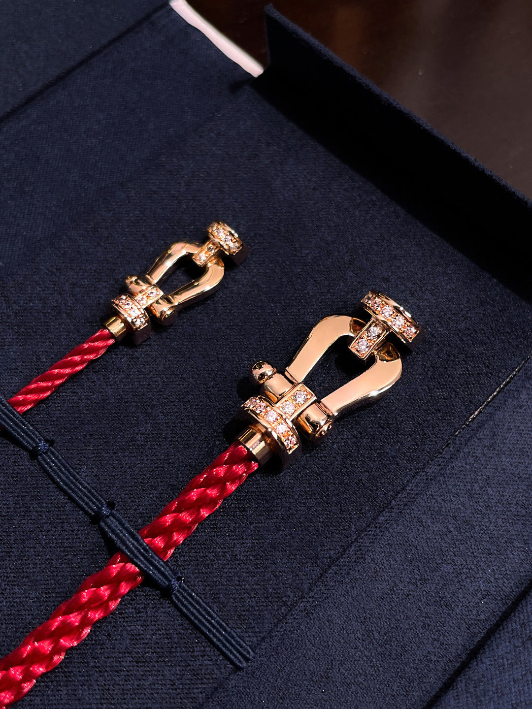 ¡®Imperial¡¯FORCE 10 HALF DIAMOND PINK GOLD RED CORDERI LARGE AND MEDIUM MODEL