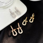 ¡®Imperial¡¯FORCE 10 FULL DIAMOND DROP EARRINGS MEDIUM MODEL