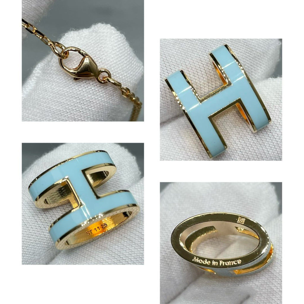 ¡®Imperial¡¯POP H SKY BLUE NECKLACE
