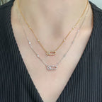 [Imperial Jewelrys]MOVE UNO DIAMOND NECKLACE