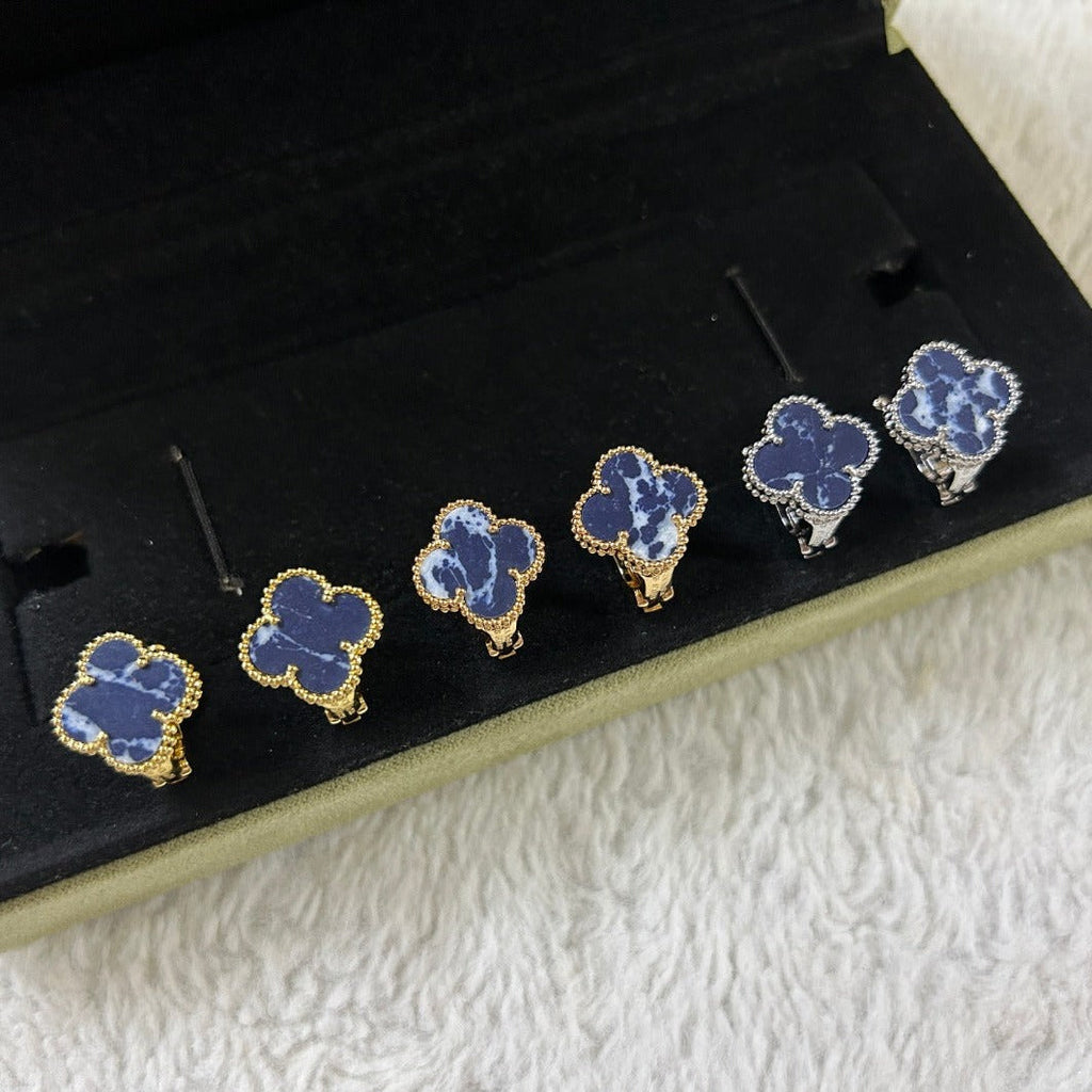¡®Imperial¡¯CLOVER PIETERSITE MEDIUM STUD EARRINGS