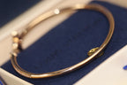 ¡®Imperial¡¯IDYLLE PINK GOLD OPEN BRACELET DIAMOND PAVED