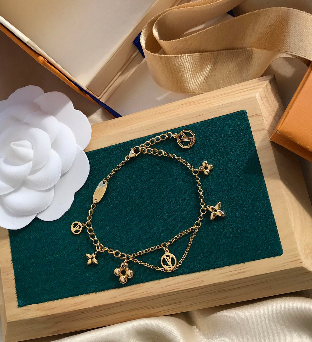 ¡®Imperial¡¯BLOOMING PINK GOLD MOP BRACELET