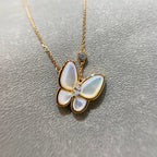 ¡®Imperial¡¯BUTTERFLY MOP DIAMOND NECKLACE