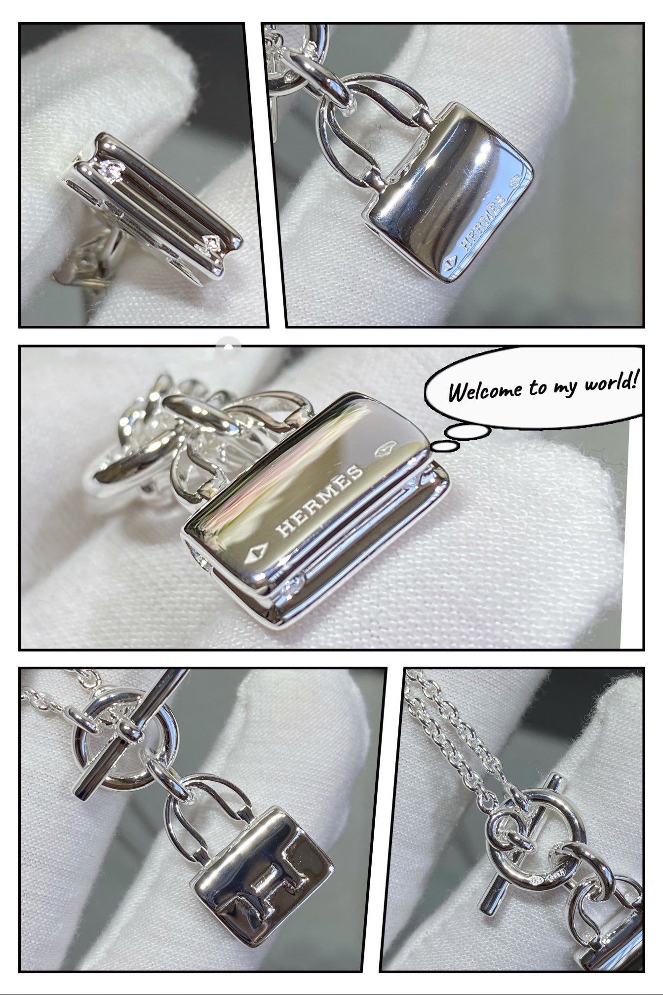 ¡®Imperial¡¯CONSTANCE PEDANT SILVER NECKLACE