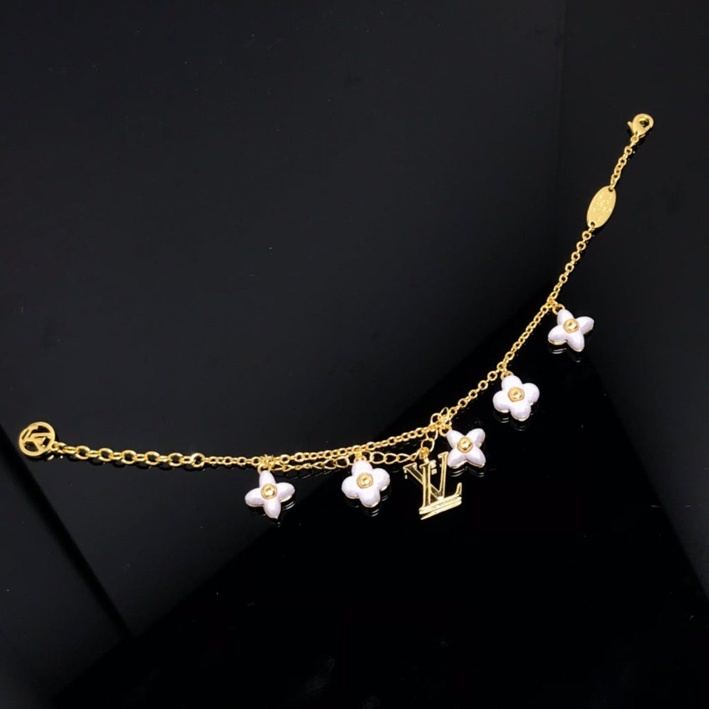 ¡®Imperial¡¯LOGO 6 MOTIF STAR AND SUN GOLD BRACELET