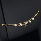 ¡®Imperial¡¯LOGO 6 MOTIF STAR AND SUN GOLD BRACELET