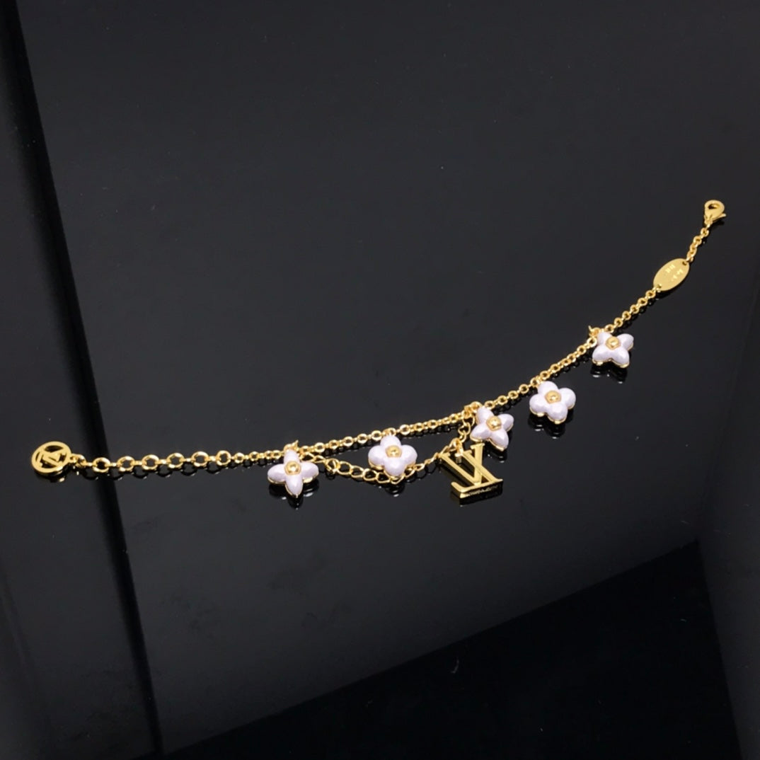 ¡®Imperial¡¯LOGO 6 MOTIF STAR AND SUN GOLD BRACELET