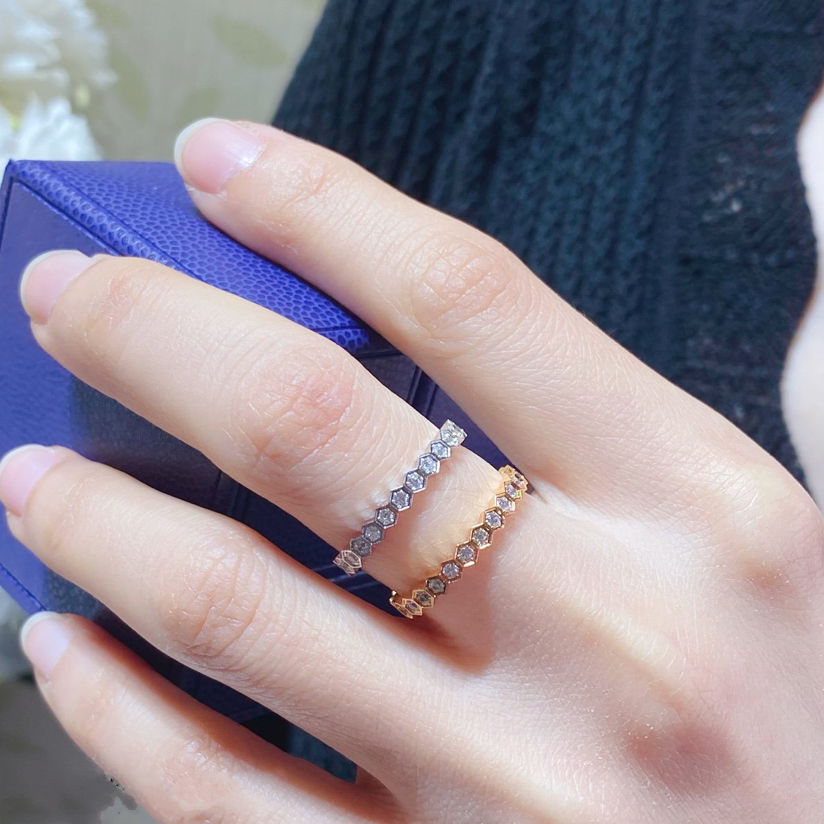 ¡®Imperial¡¯BEE LOVE DIAMOND PAVED SMALL RING