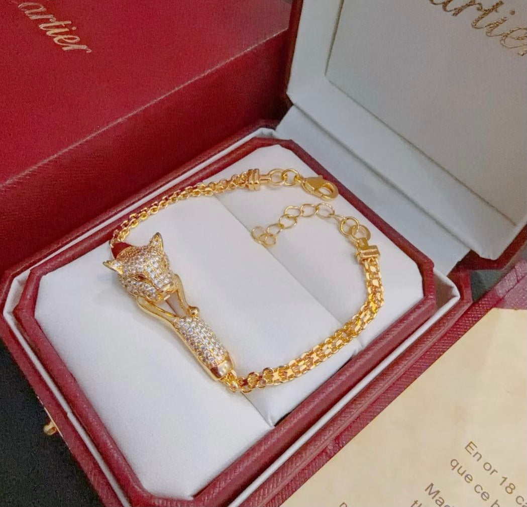 ¡®Imperial¡¯ PANTHERE  BRACELET DIAMONDS