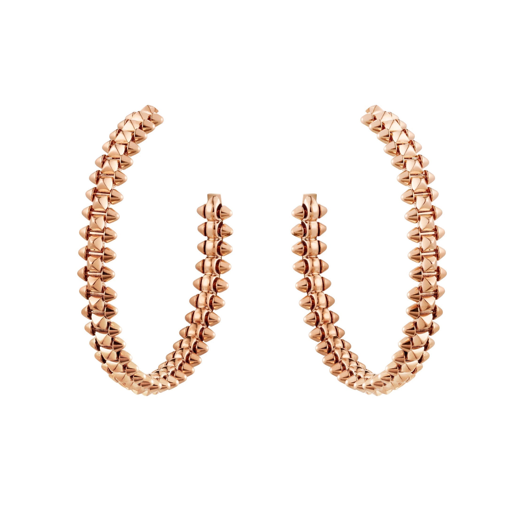 ¡®Imperial¡¯CLASH LARGE HOOP EARRINGS