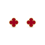 ¡®Imperial¡¯CLOVER MEDIUM 1 MOTIFS CARNELIAN  EARRINGS