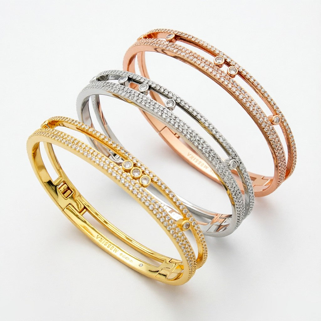 [Imperial Jewelrys]Move Romane pavé bangle