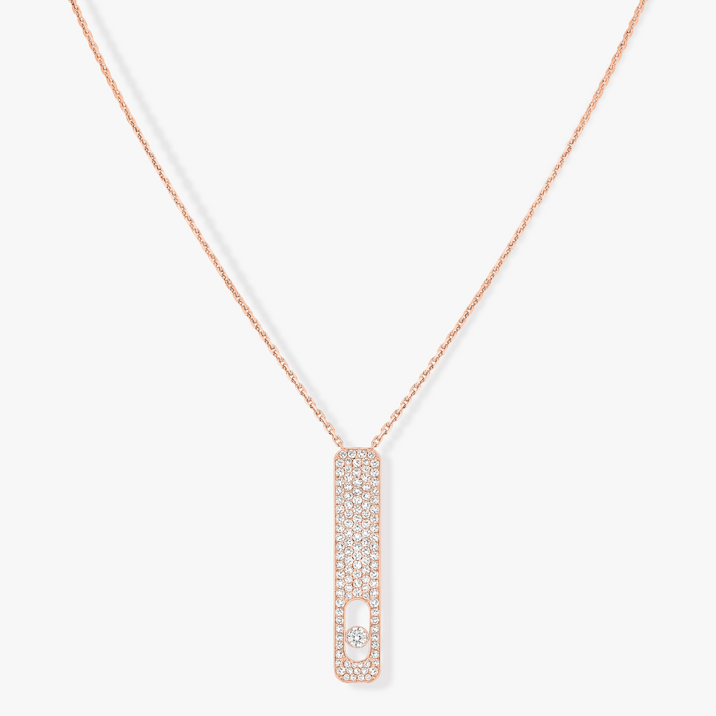 [Imperial Jewelrys]MY FIRST DIAMOND PAVED NECKLACE