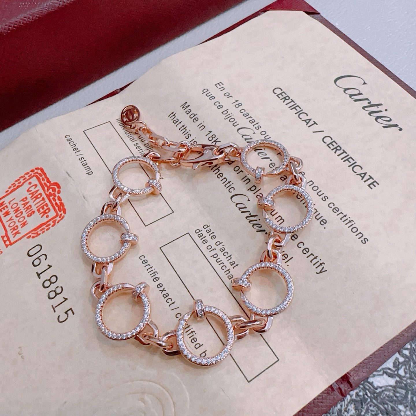 ¡®Imperial¡¯LOVE&JUSTE BRACELET DIAMONDS