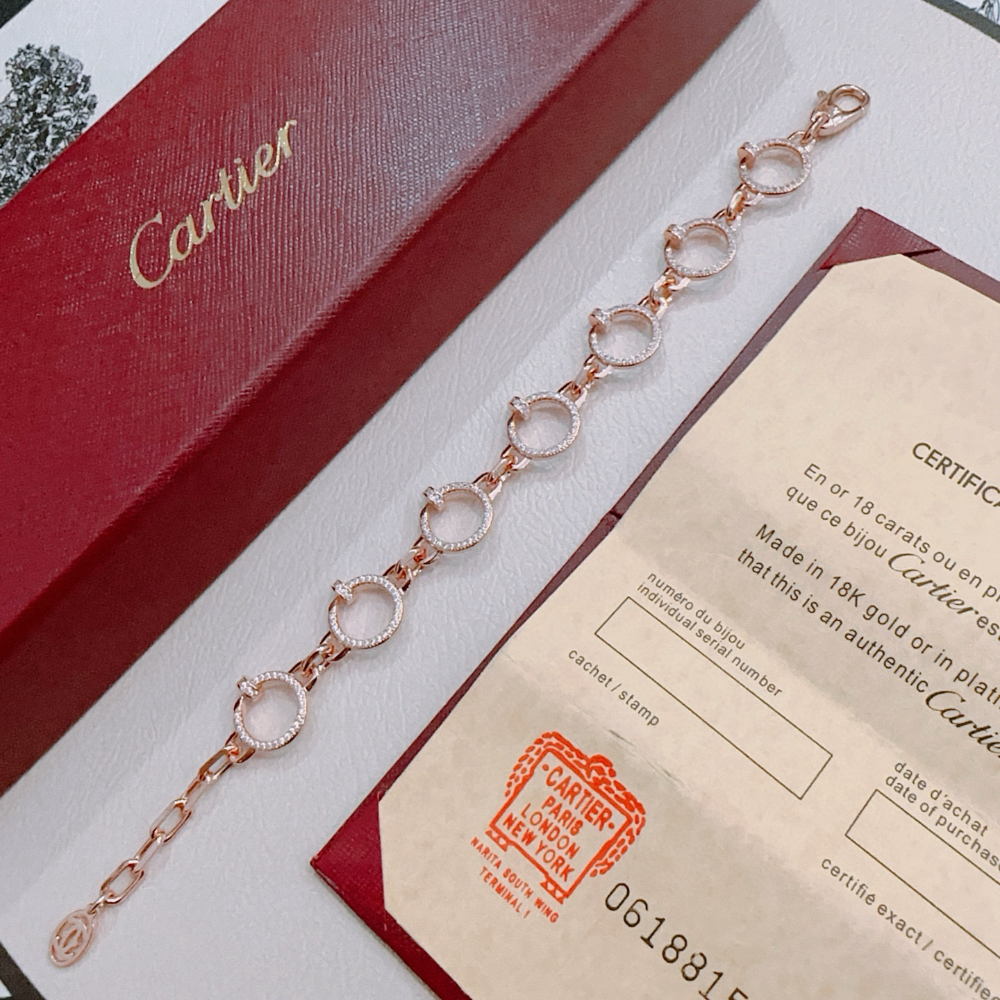 ¡®Imperial¡¯LOVE&JUSTE BRACELET DIAMONDS