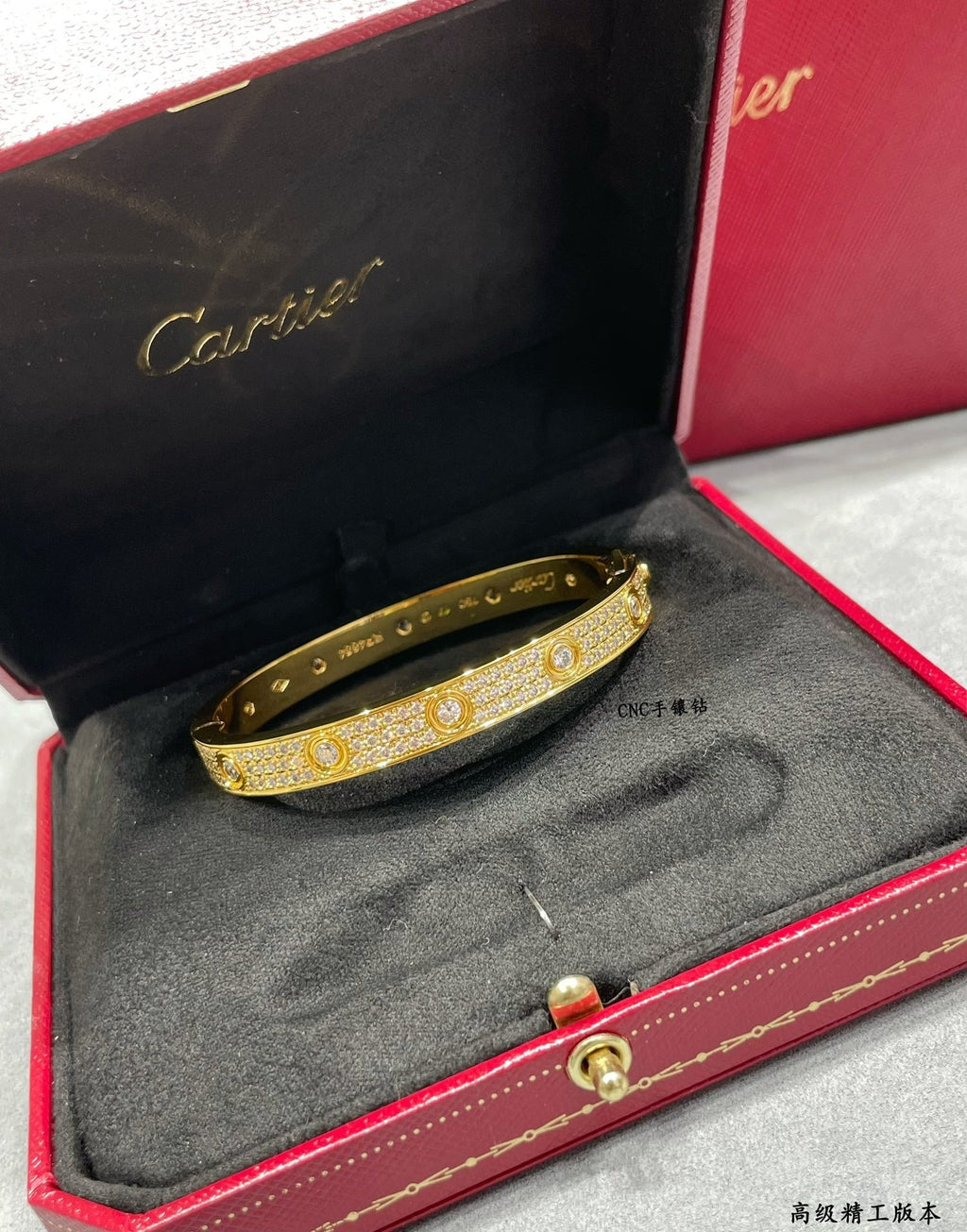 ¡®Imperial¡¯LOVE BRACELET 6.1MM DIAMOND-PAVED 10 BIG DIAMONDS