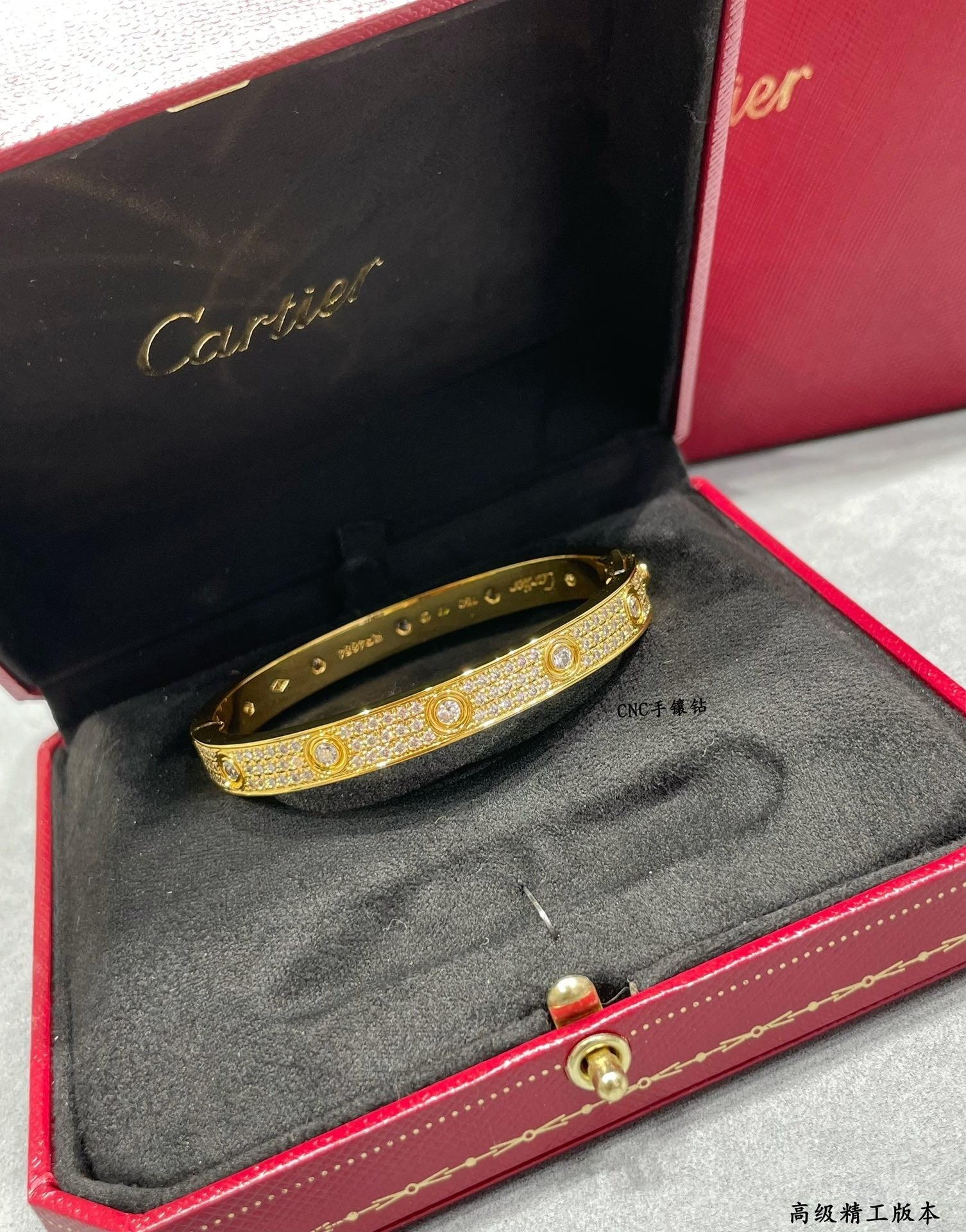 ¡®Imperial¡¯LOVE BRACELET 6.1MM DIAMOND-PAVED 10 BIG DIAMONDS