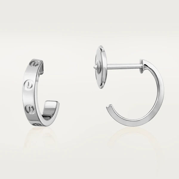 ¡®Imperial¡¯LOVE EARRINGS 2.65MM SILVER