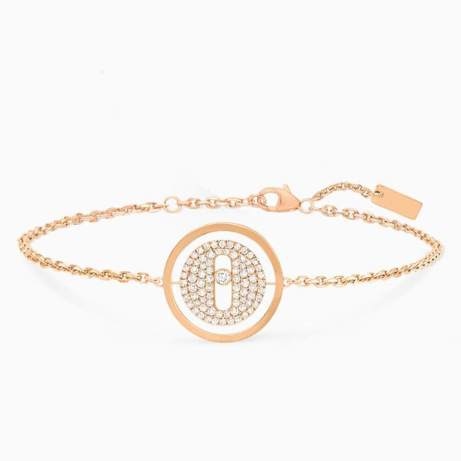 [Imperial Jewelrys]LUCKY MOVE DIAMOND PAVED BRACELET