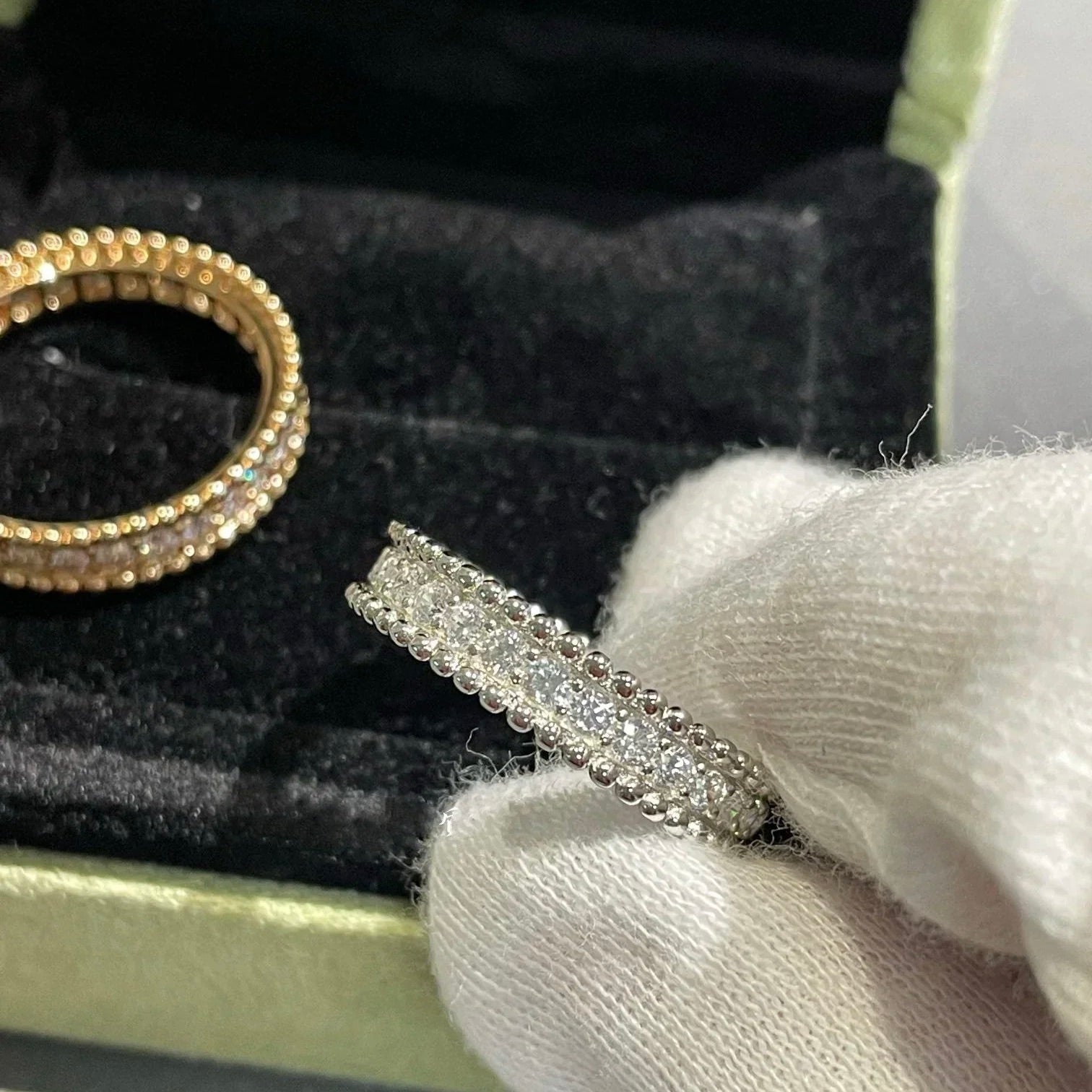 ¡®Imperial¡¯PERLEE DIAMOND ROSE GOLD RING