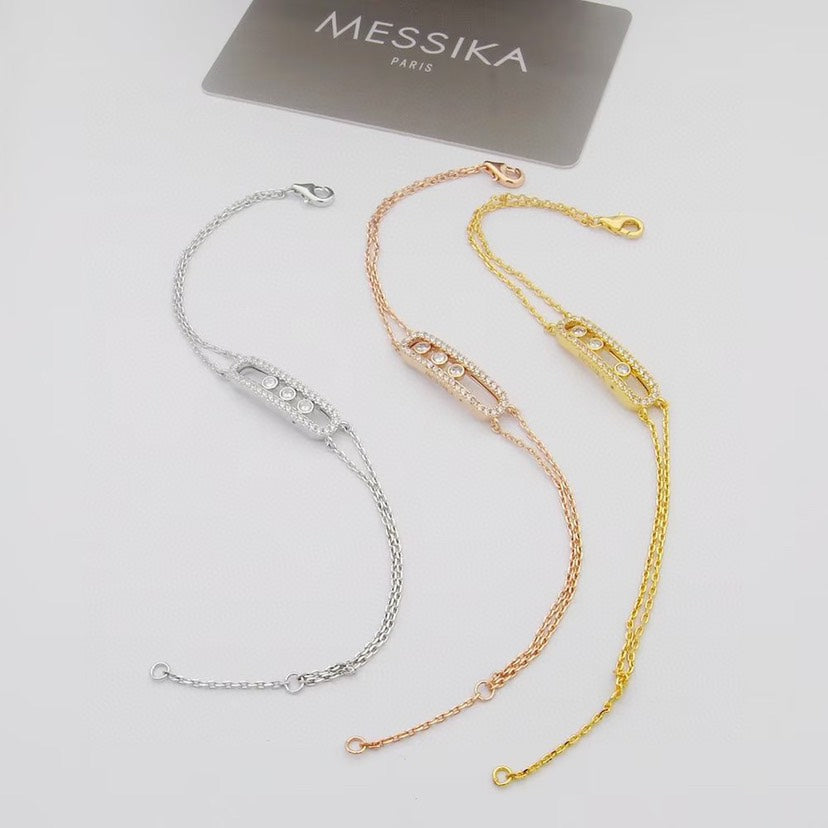 [Imperial Jewelrys] Move Classique pavé bracelet