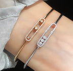 [Imperial Jewelrys]Move Pavé Diamond Bangle Bracelet M