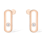 [Imperial Jewelrys]MOVE UNO SMALL 1 DIAMOND EARRINGS