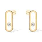 [Imperial Jewelrys]MOVE UNO SMALL 1 DIAMOND EARRINGS