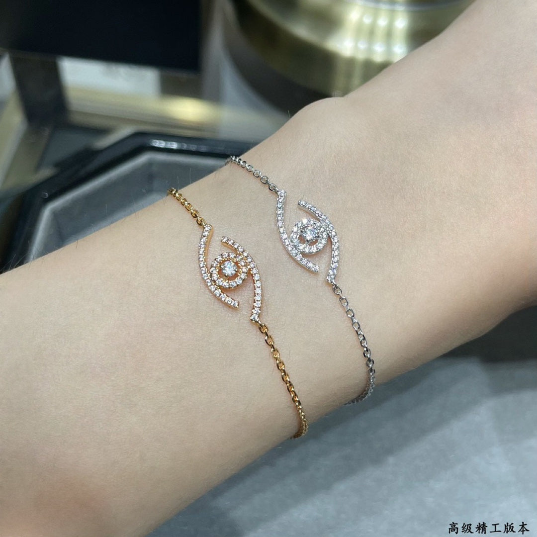 [Imperial Jewelrys]Lucky Eye Pave-Set Diamond Bracelet