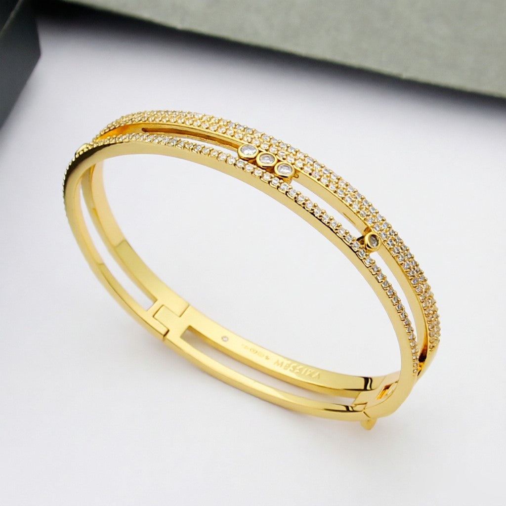[Imperial Jewelrys]Move Romane pavé bangle
