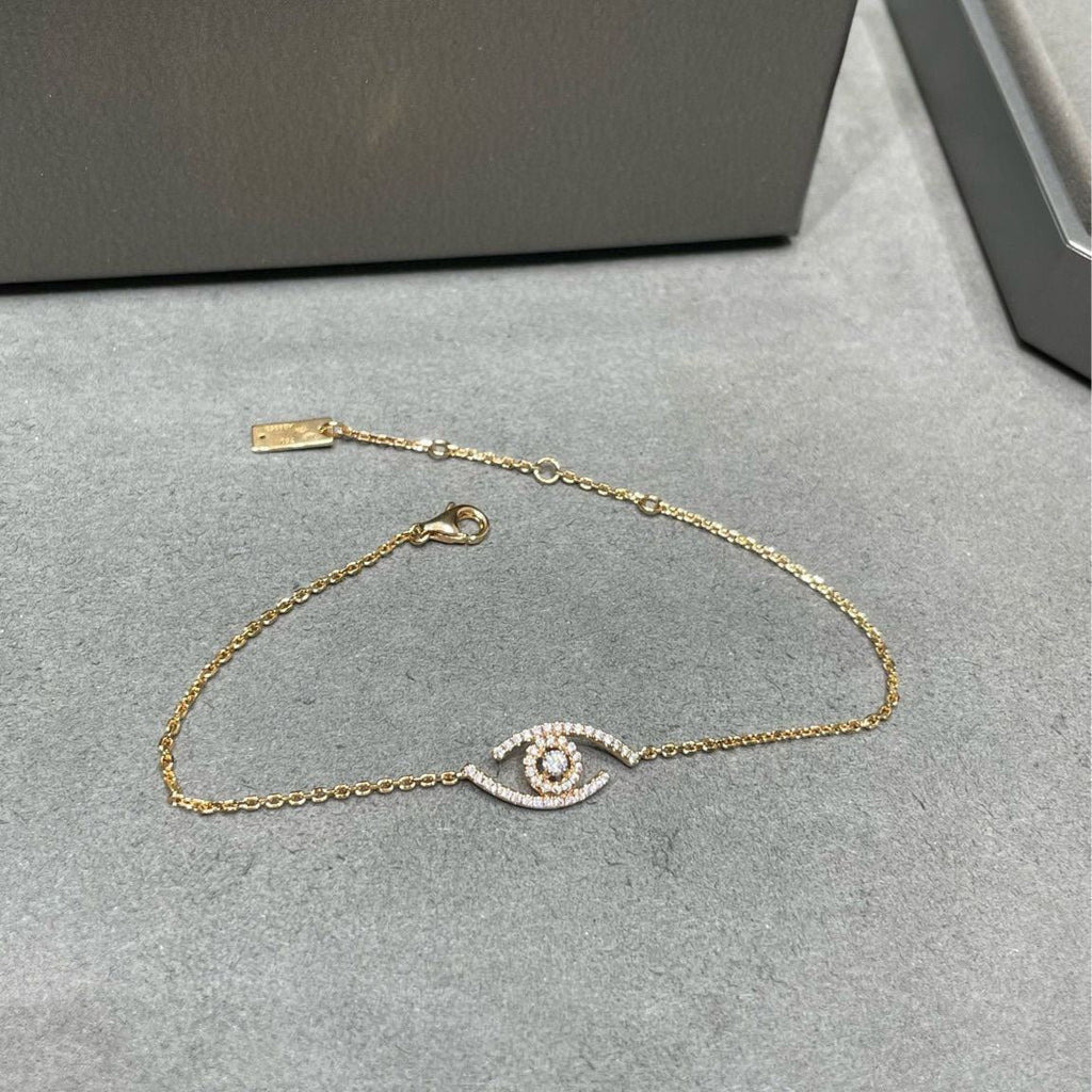 [Imperial Jewelrys]Lucky Eye Pave-Set Diamond Bracelet