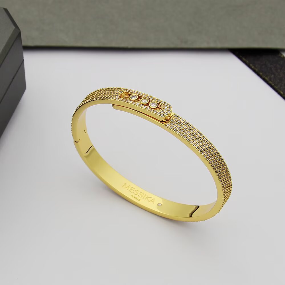 [Imperial Jewelrys]Move Noa Full Pavé Diamond Bangle Bracelet