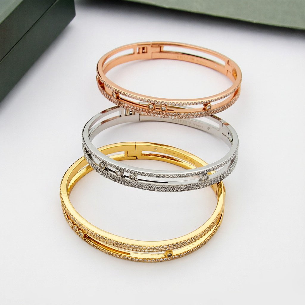 [Imperial Jewelrys]Move Romane pavé bangle